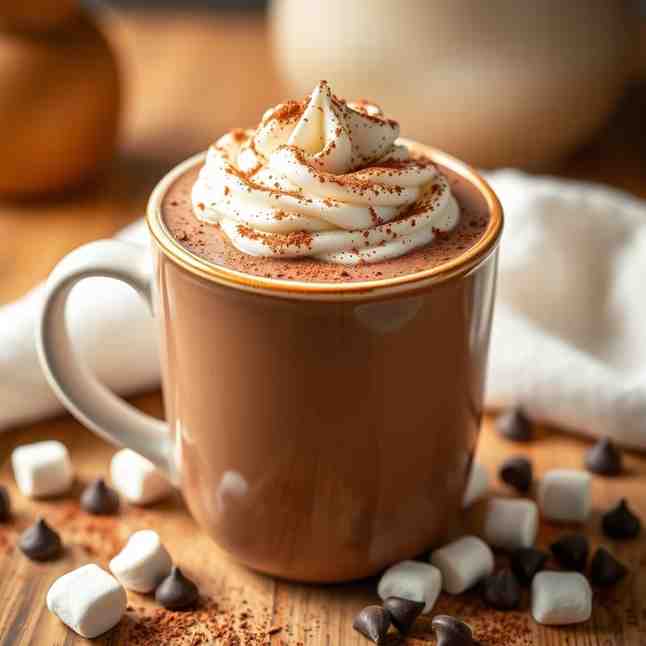 Real Chocolate Hot Chocolate - Easy Recipe